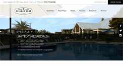 Desktop Screenshot of livecollegeedge.com